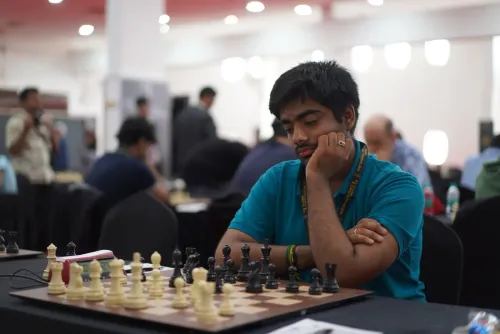 Iniyan leads Global Chess Festival Masters by a point after Round 8 draw