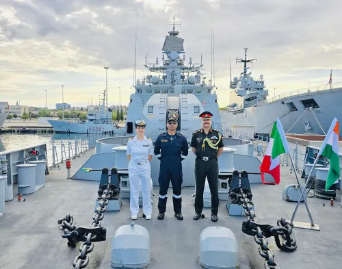Did INS Trikand Strengthen Defence Ties with Italy at Taranto?
