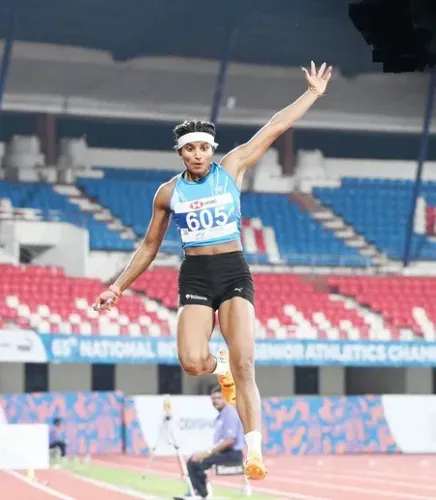 Ancy Sojan breaks Anju Bobby George's 21-year long jump record in Bhubaneswar