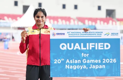 Sindhushree G sets national record 4.25m at 65th Inter-State Athletics 2025