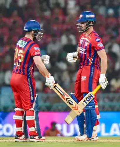 IPL 2026: Josh Inglis' 72 powers LSG to 196/6 against PBKS in Lucknow