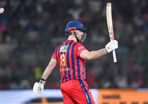 मिचेल मार्श 96 पर आउट, शतक से 4 रन दूर; LSG ने RR के सामने रखा 221 रनों का लक्ष्य — IPL 2026