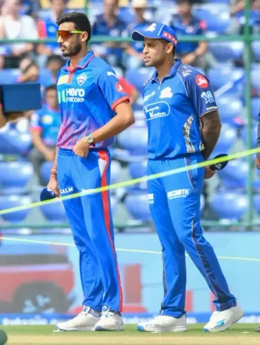 IPL 2026: Suryakumar Takes Charge of MI with Hardik Absent as DC Opts to Bowl