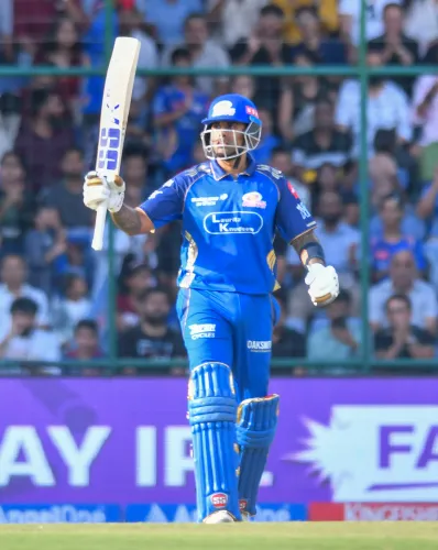 IPL 2026: Suryakumar Yadav Shines with 51 as MI Sets 162/6 Against DC on Challenging Pitch