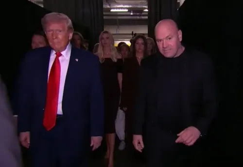 ईरान-अमेरिका वार्ता में असफलता के बीच ट्रंप का यूएफसी इवेंट में शामिल होना विवाद का विषय बना