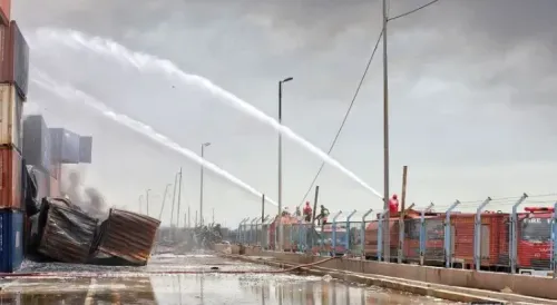 Did Iran Lower the Port Blast Death Toll to 57 and Arrest Two for Safety Lapses?
