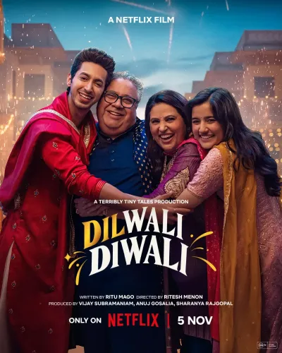 'दिलवाली दिवाली' 5 नवंबर को नेटफ्लिक्स पर, मिहिर आहूजा और मनोज पाहवा की पारिवारिक ड्रामा