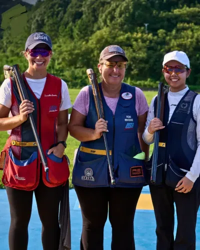 Kimberly Rhode wins 27th World Cup gold in women's skeet at ISSF Hangzhou