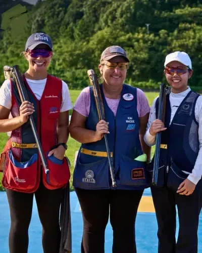 Kimberly Rhode wins 27th World Cup gold in women's skeet at ISSF Hangzhou