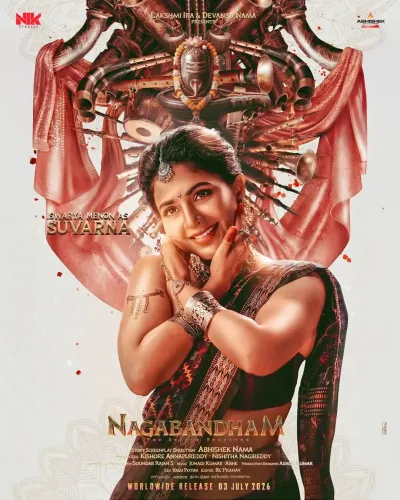 Unveiling Iswarya Menon's Role in 'Nagabandham' with Virat Karrna!