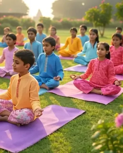 जान लें बचपन में योग करने के फायदे, बच्चों में बढ़ती है एकाग्रता और आत्मविश्वास 