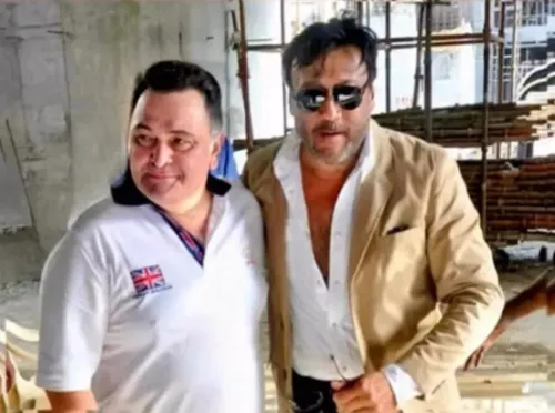 Jackie Shroff pays tribute to Rishi Kapoor on his 74th birth anniversary