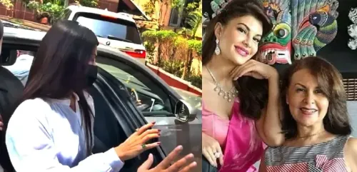 Jacqueline Fernandez Conducts Last Rites for Her Mother