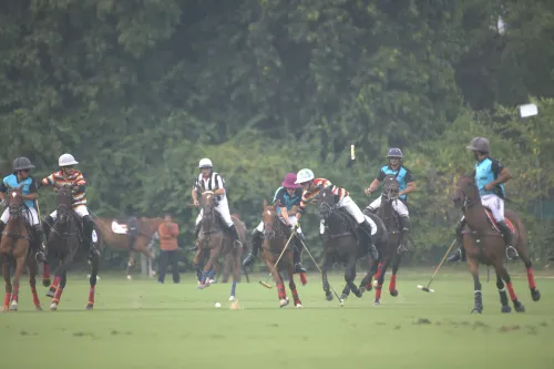 How Did the Jaipur Polo Team Start the Sawai Man Guard Cup?