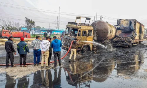 Jaipur LPG Tanker Explosion: Casualties Increase to 15, Body of Former IAS Officer Identified