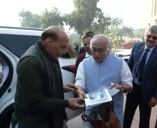Did Jairam Ramesh Present Maniben Patel's Book to Rajnath Singh Amid Nehru-Babri Controversy?
