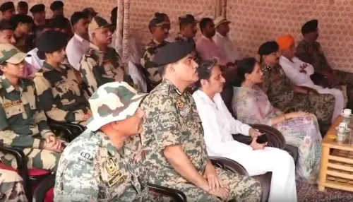 क्या उपमुख्यमंत्री दिया कुमारी ने तनोट में बीएसएफ जवानों के साथ 'मन की बात' सुनी?