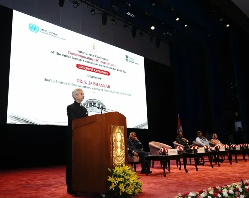 Jaishankar addresses UNCITRAL 60th anniversary conference