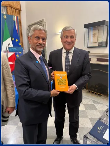 Jaishankar greets Italy on National Day, cites Special Strategic Partnership