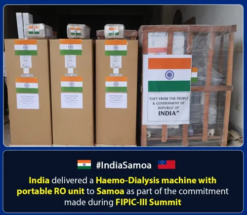 Jaishankar Greets Samoa on Independence Day
