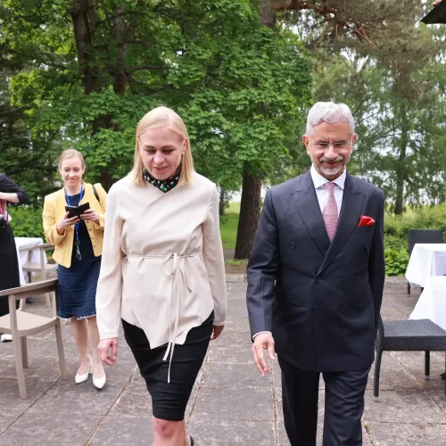 Jaishankar meets Finland FM Valtonen in Helsinki