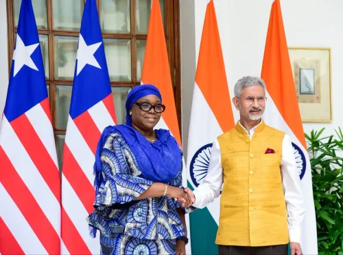 Jaishankar meets Liberia FM as new embassy opens in Delhi