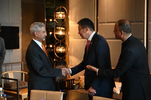 Jaishankar meets Mongolia Education Minister, ex-President