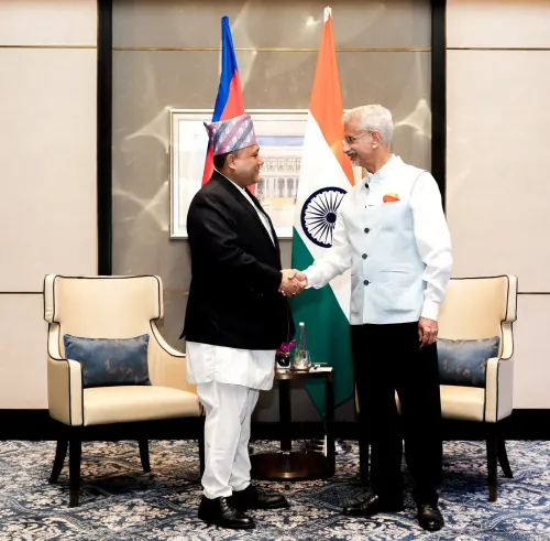 Jaishankar Meets Nepal FM Khanal, Reviews Bilateral Ties