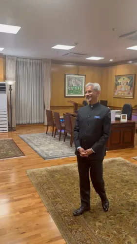 Jaishankar meets Russia's Duma Chairman Volodin in New Delhi