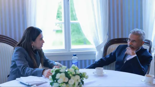 Jaishankar Meets UAE's Lana Nusseibeh at Kultaranta Talks