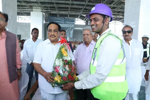 Jal Shakti Minister CR Paatil Inspects Bullet Train Project