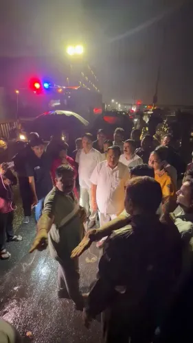 Jal Shakti Minister CR Paatil Reviews Flood Relief in Surat