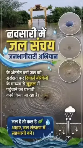 Jal Shakti Minister Paatil highlights recharge well drive in Navsari