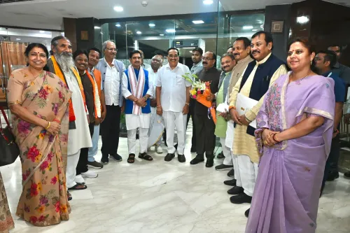 Jal Shakti Minister Paatil Reviews JJM Progress with Chhattisgarh MPs