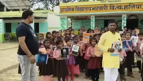 Jal Shakti Minister Paatil takes water conservation drive to Mirzapur schools