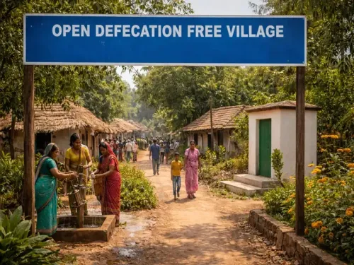 Did the Jal Shakti Ministry Expand the ODF Net in Rural India in 2025?