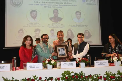 Jamia Millia Islamia, Delhi Police hold cyber safety drive on deepfakes, digital arrest