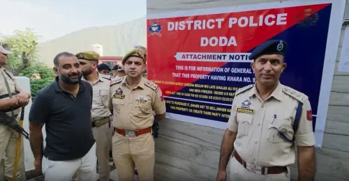 डोडा पुलिस की बड़ी कार्रवाई: NDPS एक्ट के तहत ₹52 लाख की आवासीय संपत्ति कुर्क, 3 गिरफ्तार