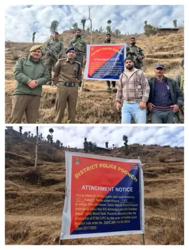 जम्मू-कश्मीर: पुंछ पुलिस ने पाकिस्तान में बैठे आतंकी हैंडलर की संपत्ति अटैच की