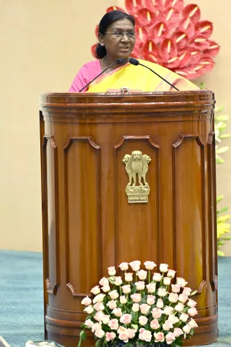 राष्ट्रपति मुर्मु ने किया जनजातीय विकास सम्मेलन का उद्घाटन, 75 स्पेस लैब्स और ट्रेनिंग फैब का भी शुभारंभ