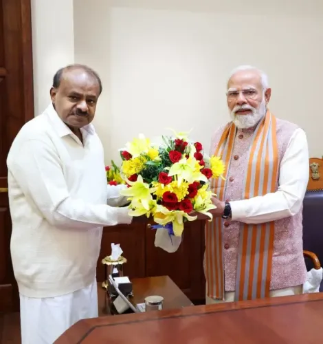 क्या प्रधानमंत्री ने एच डी कुमारस्वामी के जन्मदिन पर दी बधाई?