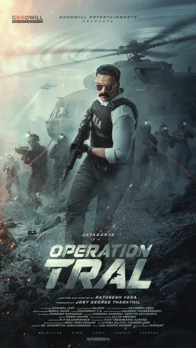 Jayasurya's Operation Tral First Look Out: Pan-India Spy Thriller Unveiled