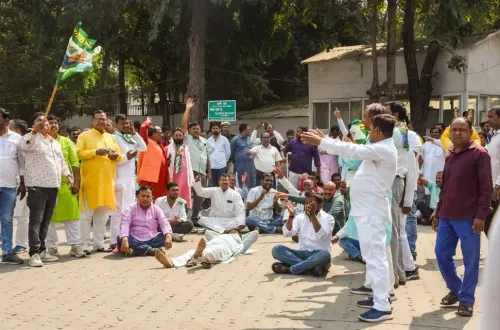 JD-U Workers Stage Protests in Patna and Kalyan Bigha Following Nitish Kumar's RS Nomination