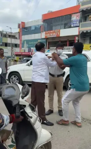 JD(S) leader Gottigere Manjanna arrested for assaulting Bengaluru traffic cop