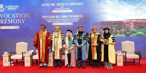 JGU 15th Convocation: 5,604 graduates, global leaders address class of 2025