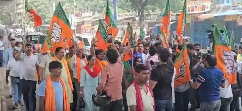 जेपीएससी लाठीचार्ज: भाजपा का रांची में व्यापक प्रदर्शन, बाबूलाल मरांडी बोले — पुलिस ने गलत काम किया