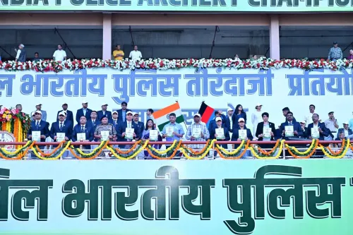 Jharkhand CMO: 400+ cops compete in archery championship