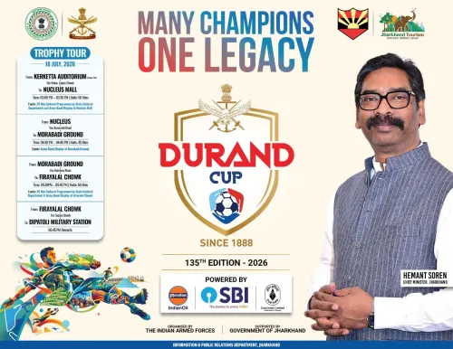 Jharkhand CMO, Army Bring Durand Cup 2026 Trophy Tour to Ranchi