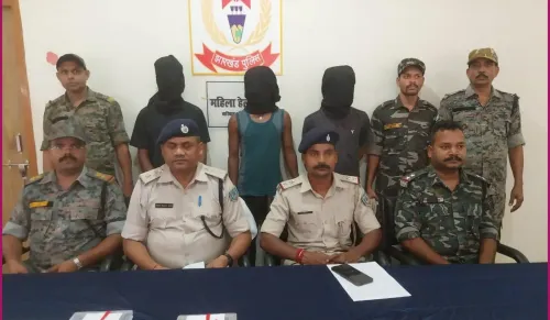 लातेहार में हमले की साजिश नाकाम: राहुल सिंह गिरोह के 3 सदस्य हथियारों सहित गिरफ्तार