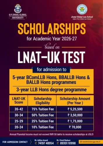 Will Jindal Global Law School End Early Admissions on February 28?